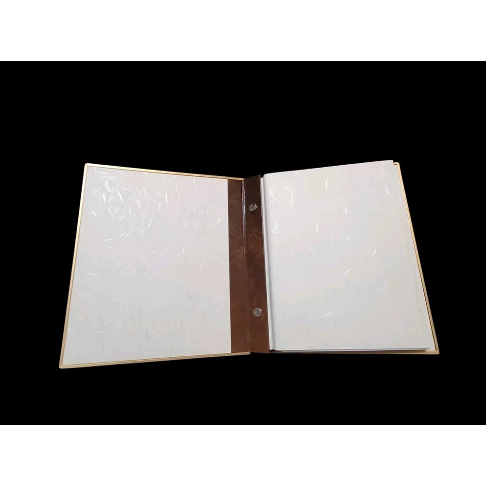 Otagiri Lacquerware Album Chickadee Holds 48 3” X 5” Photos